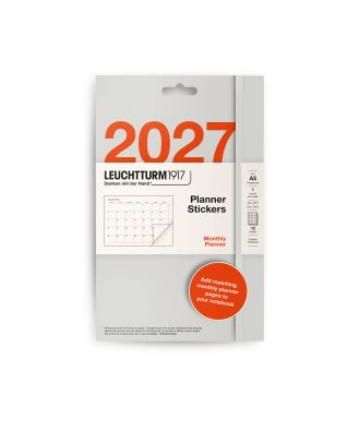 Autocollants Leuchtturm1917 pour l'agenda 2027 – Planificateur mensuel