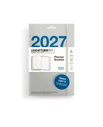 Leuchtturm1917 Agenda 2027, agenda mensuel format A5 moyen
