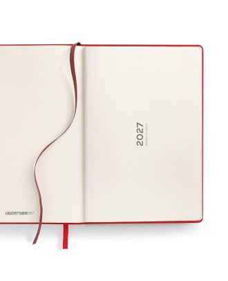 Leuchtturm1917 Agenda 2027, agenda mensuel format A5 moyen
