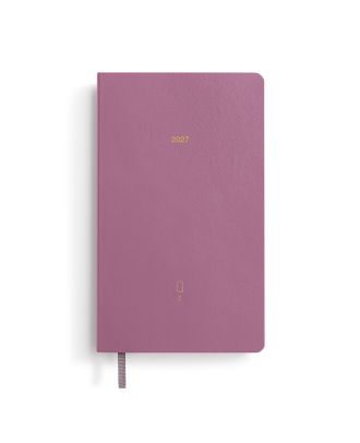 Leuchtturm1917 Agenda 2027, agenda quotidien et trimestriel à points, format de poche A6, lot de 4, Shades of Rose