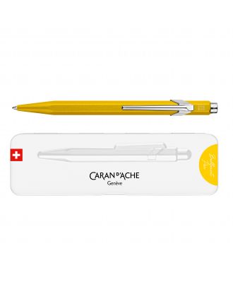 Caran d'Ache 849 Colormat-X Yellow Stylo à bille