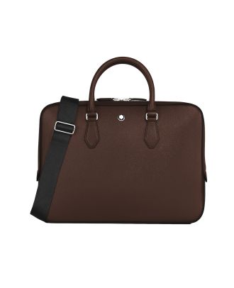 Porte-documents Montblanc Fin en cuir Sartorial Ebony