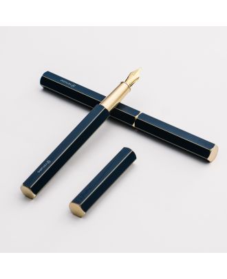 Ystudio Classic Revolve Bleu Stylo Plume