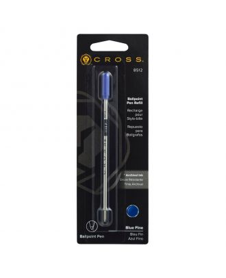 Cross Stylo à bille Recharge fine bleue