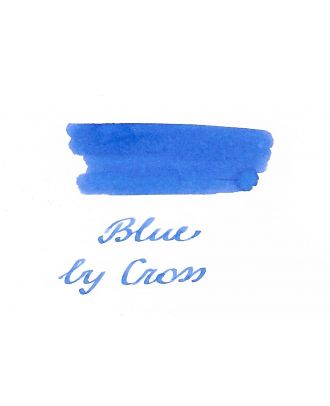 Cartouches d'encre de stylo plume Cross 6 packs Bleu