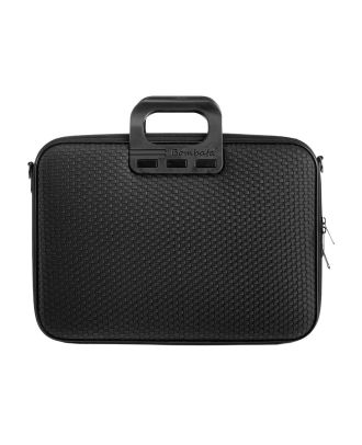Bombata Business Classic Sacoche pour ordinateur 15,6" All Black Trama