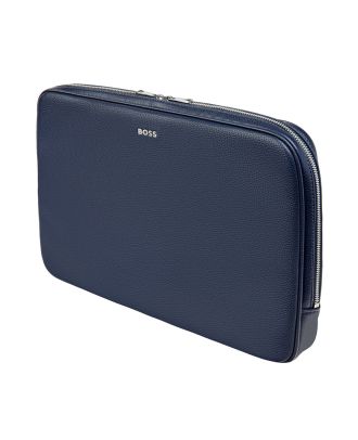 Hugo Boss Grained Classic Navy Laptop Bag 13" (Sacoche pour ordinateur portable 13")
