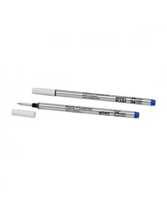 Montblanc Fineliner Recharge Medium Blue (2 pièces)