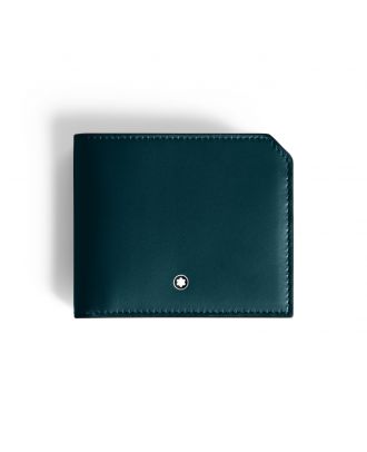 Montblanc Dark Pool Portefeuille en cuir avec 6 fentes pour cartes