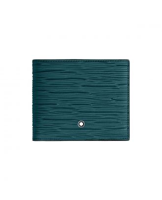 Montblanc 4810 Portefeuille 8cc Cyprus Blue