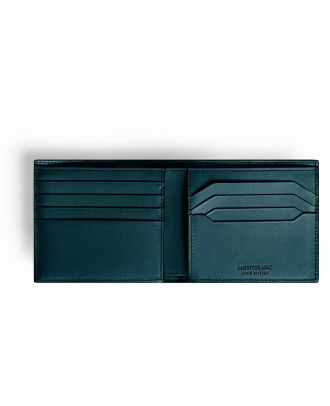 Montblanc 4810 Portefeuille 8cc Cyprus Blue