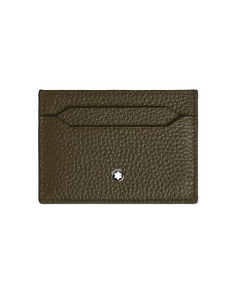 Montblanc Porte Carte Grain 5cc Khaki