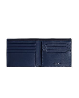 Montblanc Meisterstück Wallet 8 Card Slots Black Ink Blue
