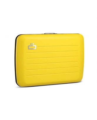Ögon Stockholm V2 Matt Taxi Yellow Card Case