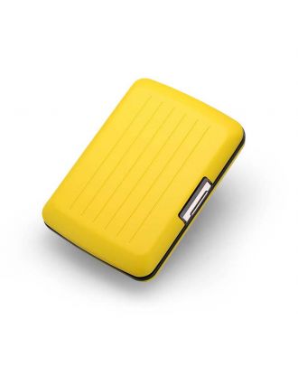 Ögon Stockholm V2 Matt Taxi Yellow Card Case