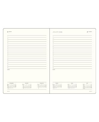 Agenda Leuchtturm1917 2027, agenda quotidien Master A4 noir