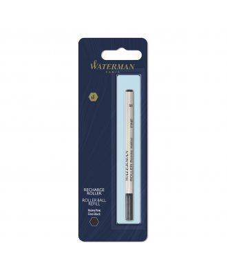 Waterman Rollerball Pen Refill Black