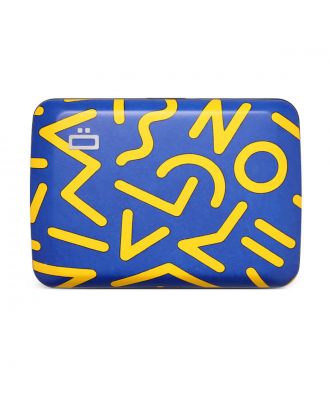 Ögon Stockholm V2 Étui à cartes imprimé en zig-zag