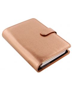Filofax Saffiano Personal Rose Gold