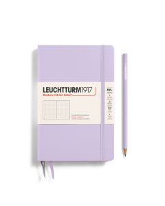 Leuchtturm1917 Carnet Slim B6+ à couverture souple ou rigide, lilas, à pointillés
