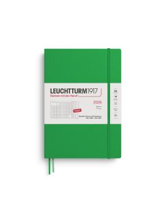 Leuchtturm1917 Agenda 2026 Agenda mensuel Composition B5 à couverture souple, à spirale