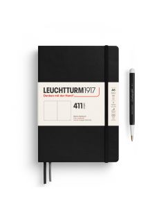Leuchtturm1917 Carnet de notes Notebook 411 Noir Blanco