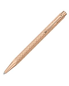 Stylo bille Caran d'Ache Ecridor Damier Or Rose