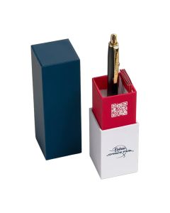 Fisher Space Pen AG7 Graphite Noir Cerakote avec accents Solar Flare Or Titane