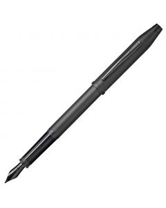 Cross Century II Stylo plume noir à micro-moletage