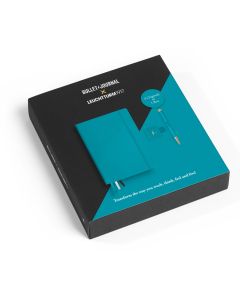 Leuchtturm1917 Journal À Puces Turquoise25 Coffret cadeau