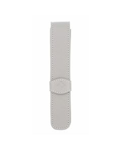 Étui en cuir gris Diplomat pour 1 stylo