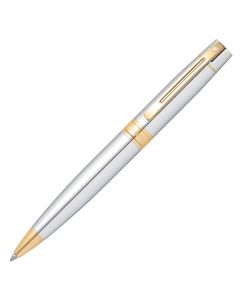 Sheaffer 300 Chrome brillant Stylo à bille avec garniture en or