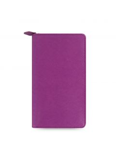 Filofax Saffiano Compact Zip Raspberry
