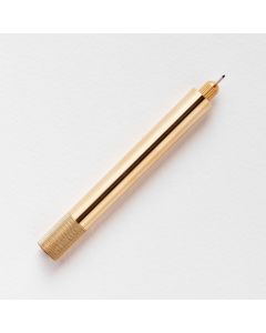 Tom's Studio Lumos Mini Stylo pinceau et fineliner rechargeable Laiton