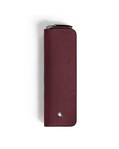 Montblanc Étui à stylos Sartorial avec fermeture éclair pour 1 stylo Cassis