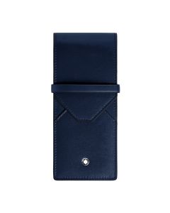 Montblanc Étui Meisterstuck pour stylos , encre bleue, pour 3 pièces