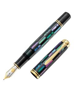 Pelikan Souverän M1000 Raden Black Infinity Édition Limitée Stylo Plume