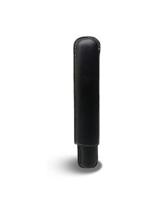 Recife Riviera Leather Hard Case Étui à stylos noir pour 1 stylo