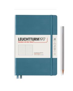 Leuchtturm1917 Carnet Medium Rising Colours Bleu pierre à points