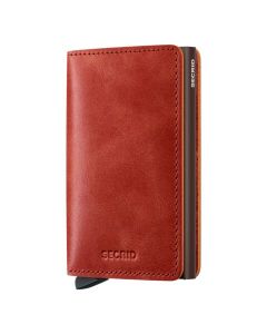 Secrid Slimwallet Cuir Vintage Orange