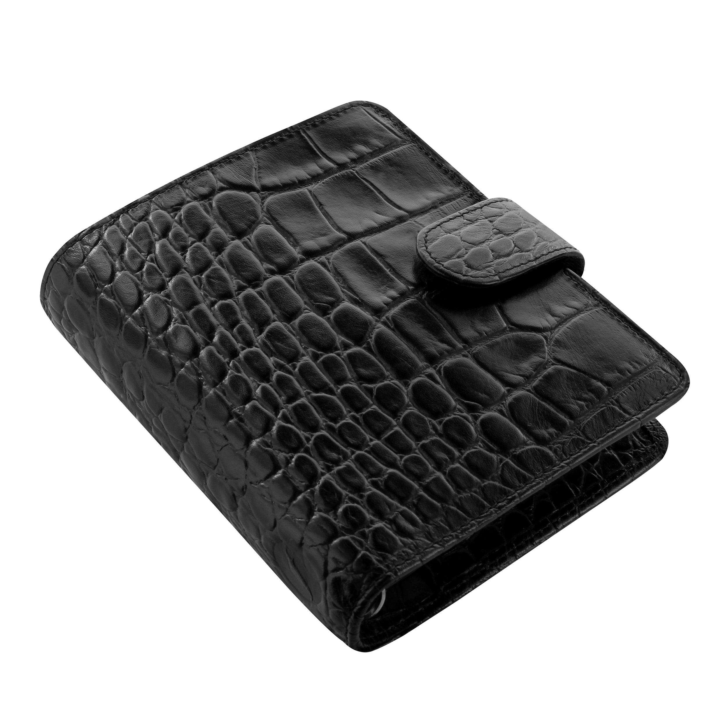 Filofax Classic Pocket Croc Ebony | Penworld » More than 10.000 
