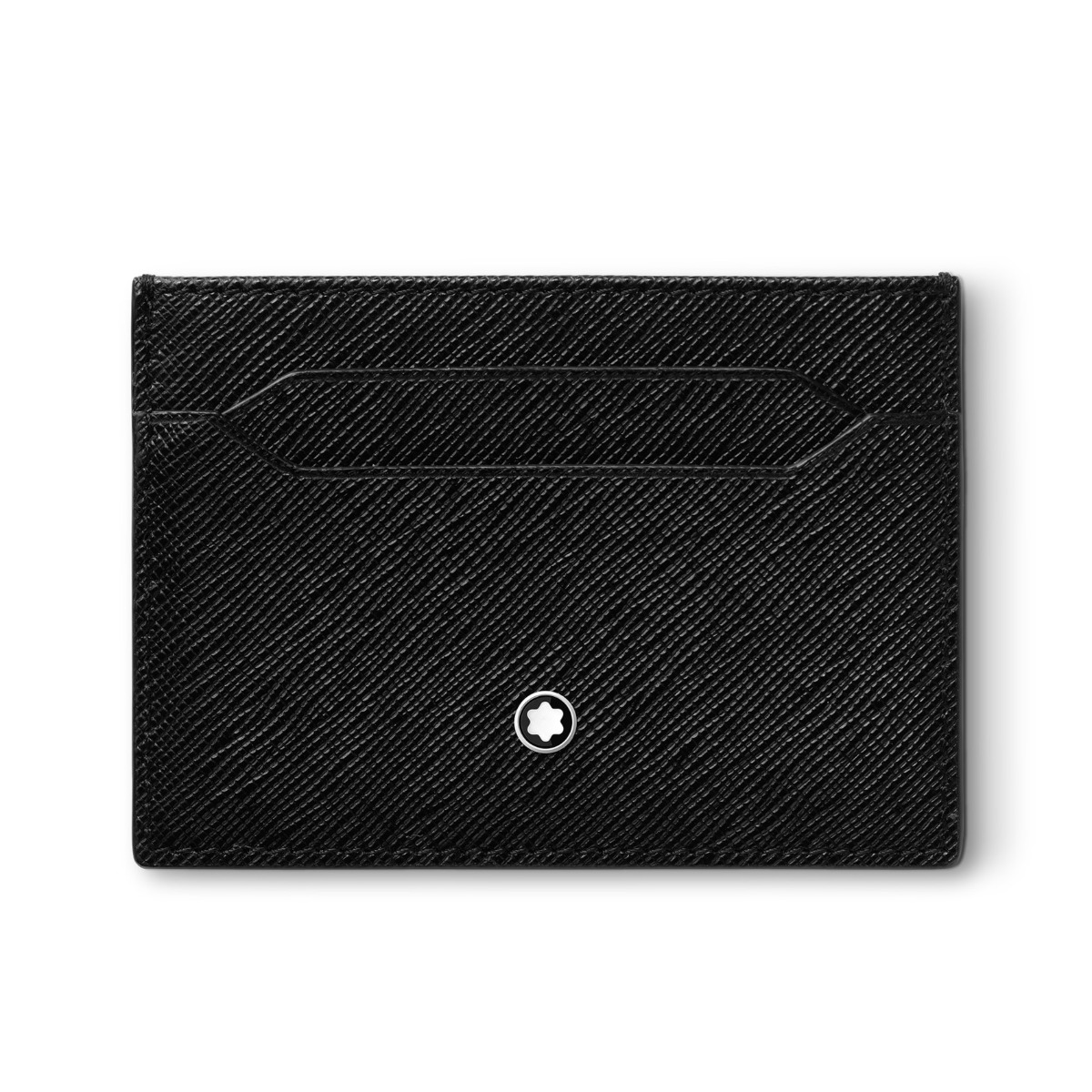 Montblanc Sartorial Leather Black Card Holder 5cc | Penworld