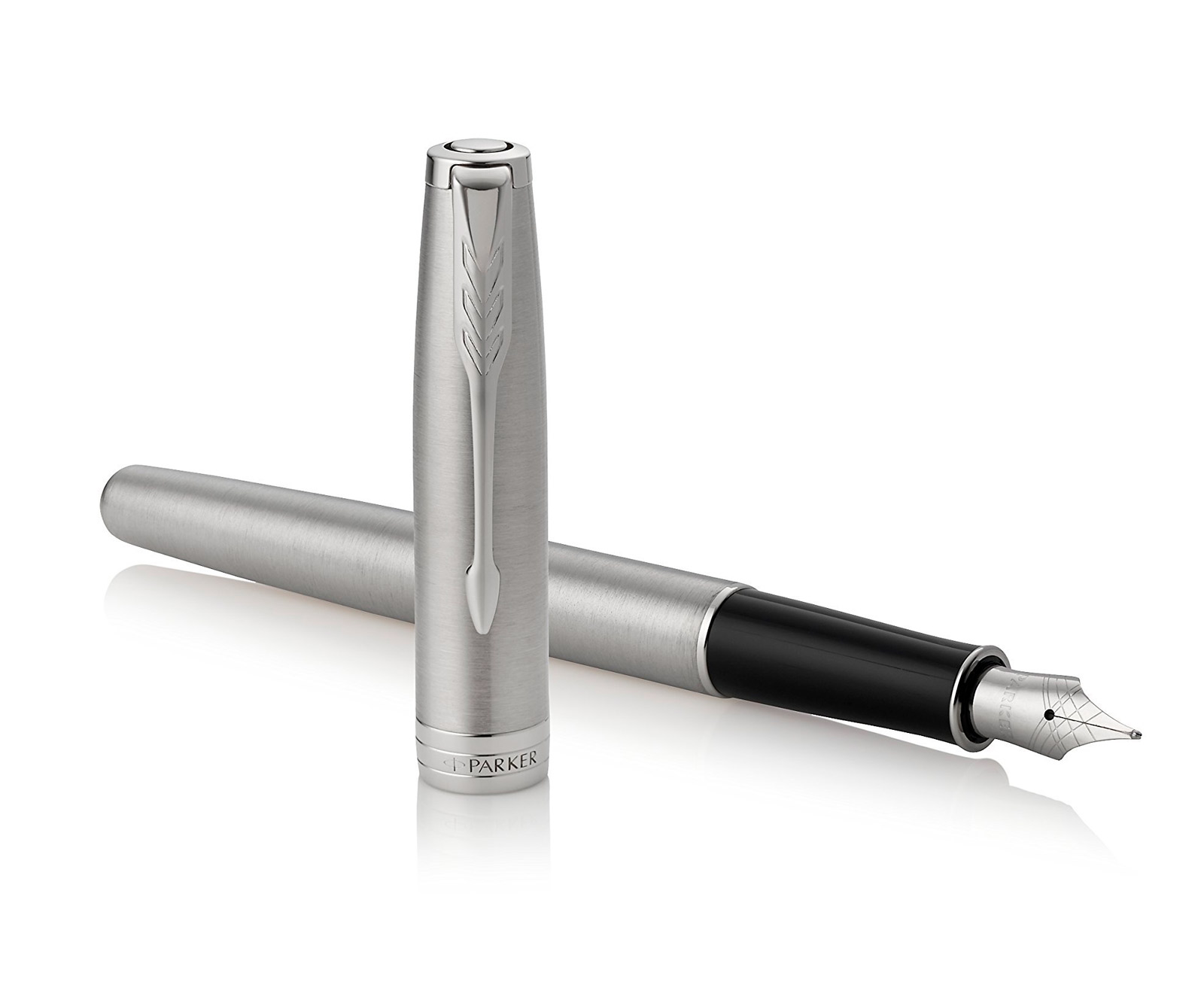 Parker Sonnet Stainless Steel CT Fountain Pen Penworld » More