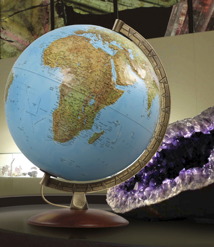 Nova Rico Geo Globe Globus Podśweitlany Fizyczny Kula 30cm - Opinie I - View #5