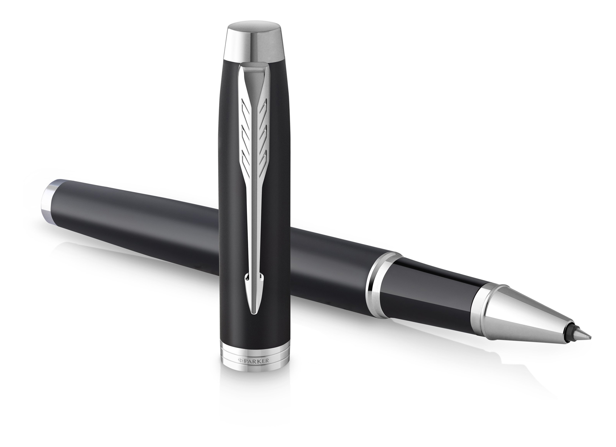 Parker IM Essentiel Matte Black CT Rollerball Pen | Penworld