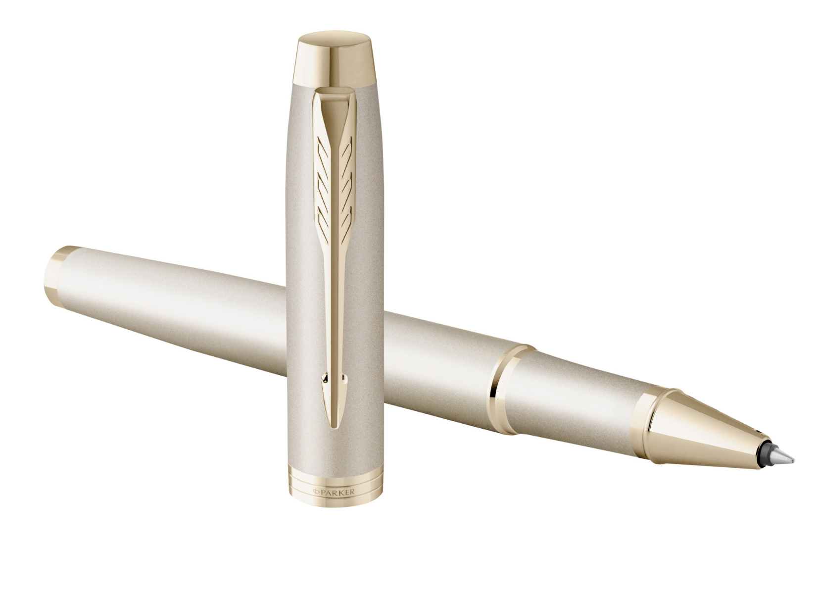 Parker IM Monochrome Champagne Rollerball Pen | Penworld » More