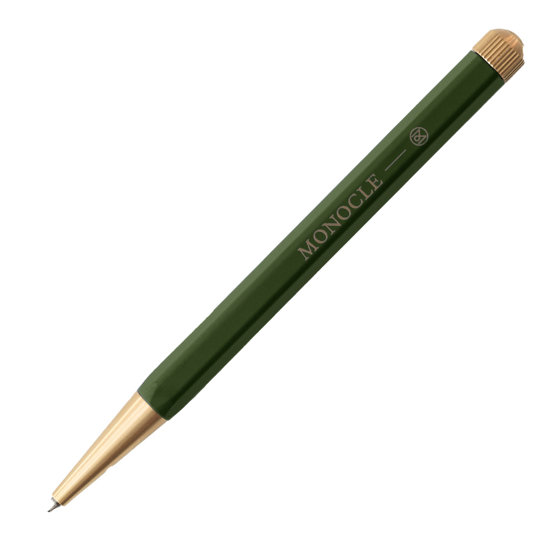 Monocle by Leuchtturm1917 Drehgriffel Olive Ballpoint Pen