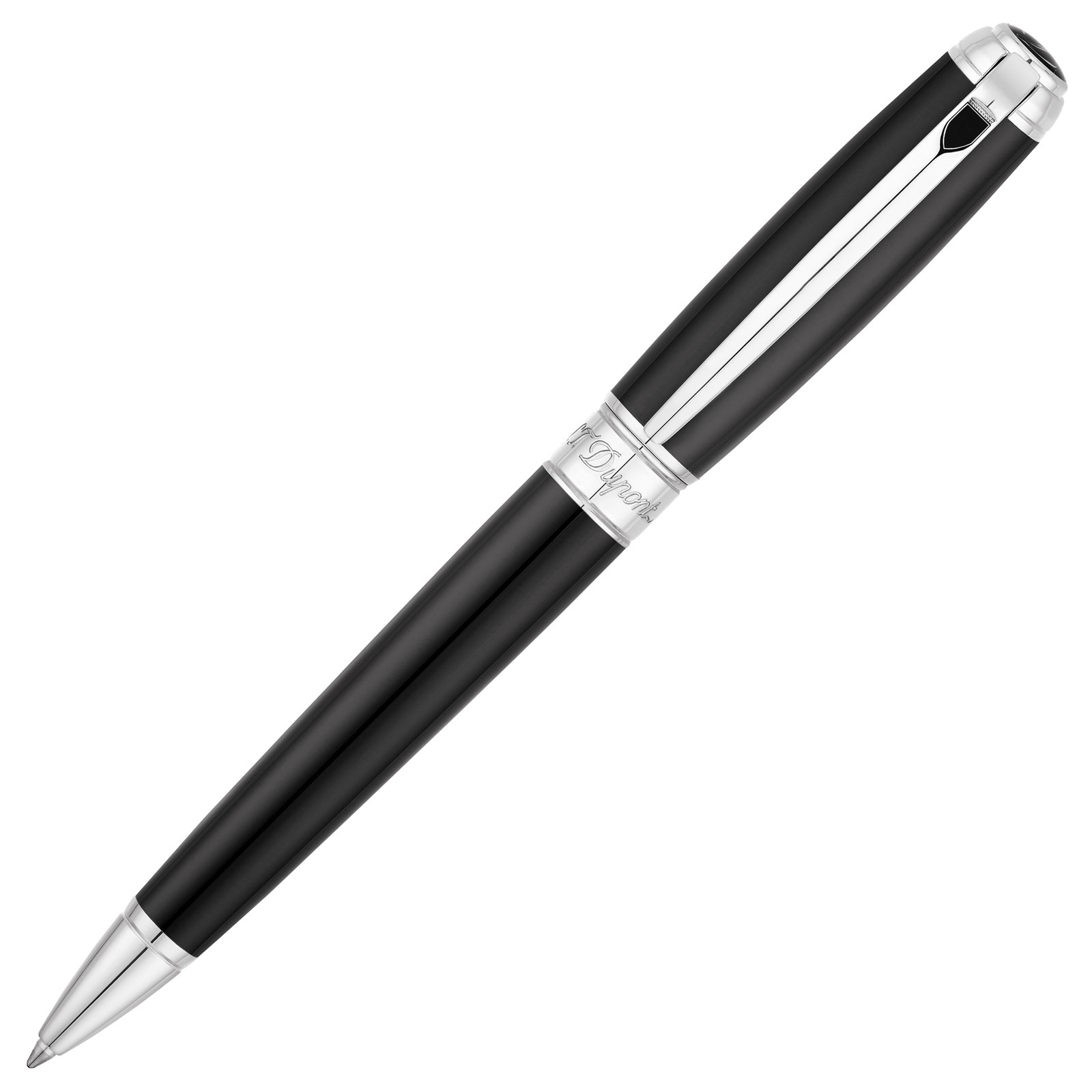 デュポン S.T. DUPONT 415100L ラインD ボールペン ブラック 415100l_schuin.jpg
