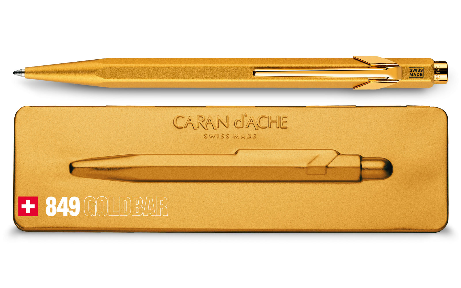 Caran d'Ache 849 Goldbar Ballpoint Pen