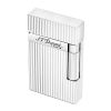 S.T. Dupont Ligne 2 Verticale Lines Silver Lighter